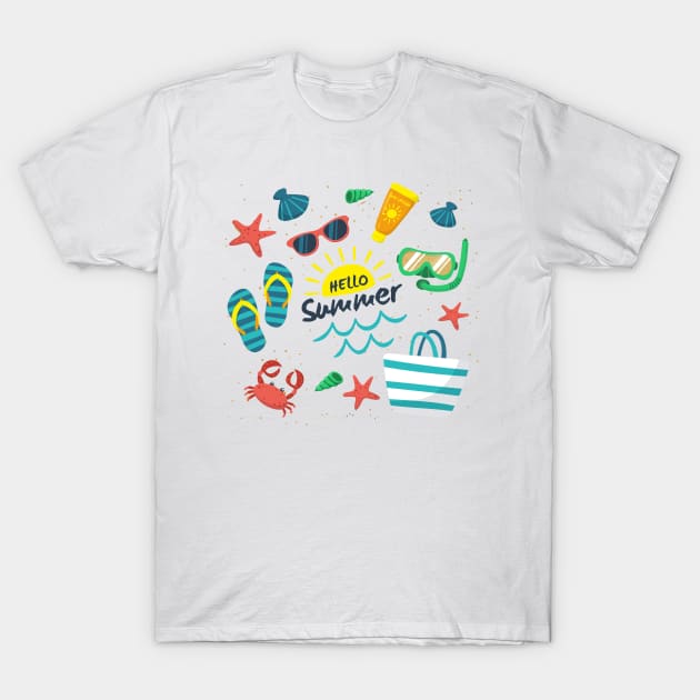 hello summer T-Shirt by This is store